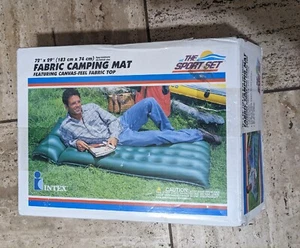 Intex Inflatable Camping Mat Mattress Or Waterproof Pool Lounger, New Camping - Picture 1 of 2