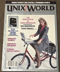 Vintage UNIX/WORLD MAGAZINE June 1985, UNIX In Small Business ￼ - Bild 1 von 3