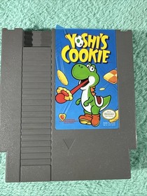 Vintage Nintendo Yoshi's Cookie 1985 NES Game TESTED