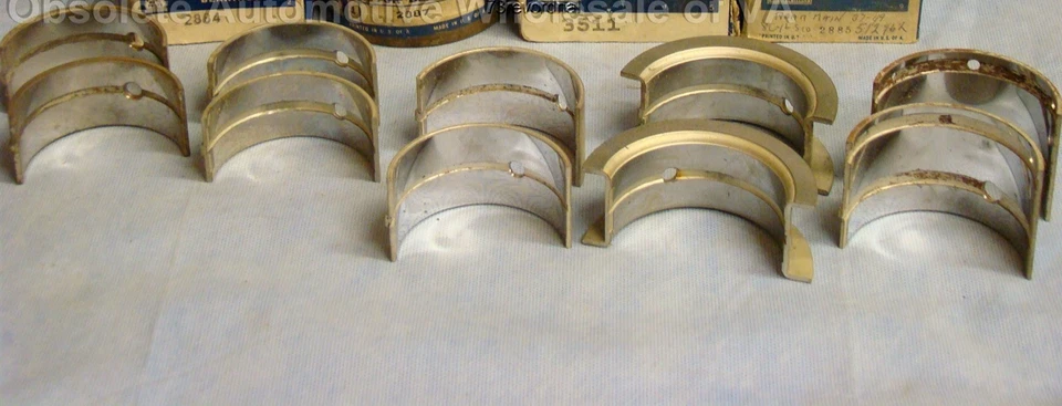 Pontiac 248 268 Main Bearing SET STANDARD Straight Eight 1941 -1953 - Image 1 of 1