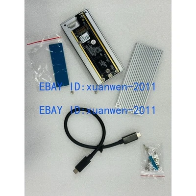 40Gbps USB 4 SSD Gehäuse M.2 NVMe Case für Thunderbolt 3 4 USB 4.0 bis M.2 - Bild 1 von 4