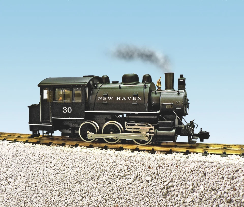 Trenes de Estados Unidos R20070 NEW HAVEN #30 DOCKSIDE DOCKSIDE 0-6-0T LOCO CON HUMO Y SONIDO Foto 1 de 1