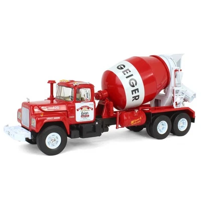 Camion Betoniere Mack R-Model 1/34, Geiger Ready Mix Di First Gear 19-2604 - Immagine 1 di 4