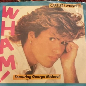 WHAM! GEORGE MICHAEL Careless Whisper 44 rpm Picture Sleeve - Picture 1 of 4