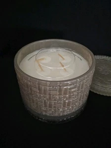 Homeworx Slatkin & Co Kerze Treibholz 4 Docht 18oz Duft Deko Glas - Bild 1 von 8