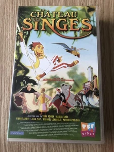 CASSETTE VIDÉO VHS FILM DESSIN ANIMÉ LE CHÂTEAU DES SINGES FRANÇAIS RARE - Picture 1 of 3