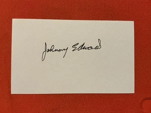 JOHNNY EDWARDS 🔥🔥CINCINNATI REDS 🔥🔥AUTOGRAPH 🔥🔥🔥🔥🔥🔥 - Picture 1 of 1