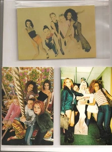Vintage Set of 3 Spice Girls 4 x 6 Photo Cards SGPC113 - 1997 - Picture 1 of 2