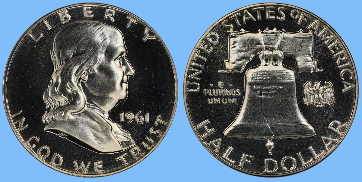 1961 U.S. Mint Franklin Half Dollars for sale | eBay