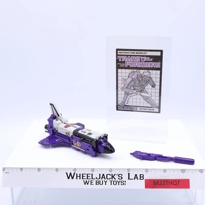 Astrotrain 100% Complete Vintage 1985 G1 Transformers Hasbro Action Figure - Image 1 of 4