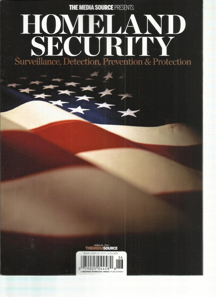 THE MEDIA SOURCE  PRESENTS, HOMELAND SECURAITY,  ANNUAL, 2014  SPECIAL EDITION  - Image 1 of 1
