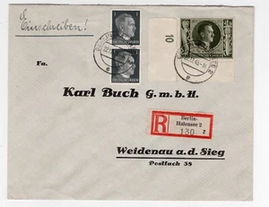 WK II BERLIN DEUTSCHLAND EINSCHREIBEN  - Bild 1 von 2