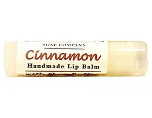 Bálsamo labial de canela hecho a mano con manteca de karité - Imagen 1 de 4