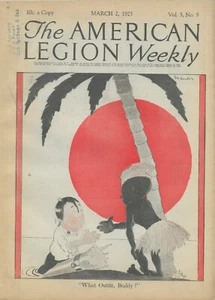 The American Legion Weekly March 2nd 1923 "What Outfit Buddy?" Cover by Shanks - Picture 1 of 3