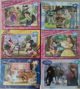 Walt Disney Puzzle 24/50/99 Teile verschiedene Motive für Kinder ab 3 Jahren NEU - Bild 1 von 7