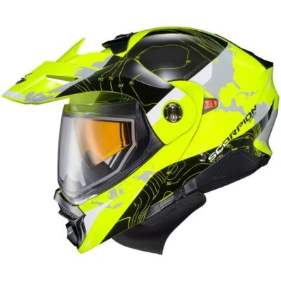 Scorpion EXO-AT960 Snow Helmet Flip Up Modular Dual or Electric Shield XS-3XL - Image 1 of 2