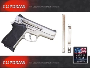 BERSA SEMI-AUTO CLIPDRAW All Model #SA-S Belt Clip Conceal Carry Holster - Picture 1 of 7