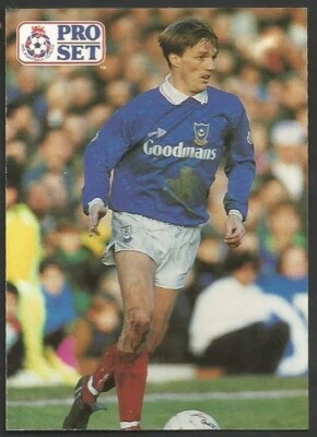 PRO SET 1990/91- #194-PORTSMOUTH-STEVE WIGLEY - Image 1 of 2