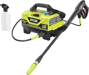 RYOBI 1,800 PSI 1.2 GPM Electric Pressure Washer, RY141820VNM - Picture 1 of 3