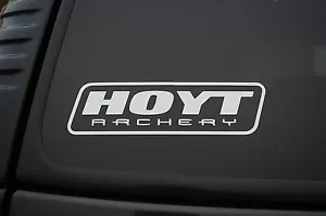 Hoyt Archery Vinyl Sticker Decal Bow Hunting Hunt Hunter Choose Size!! (V241) - Foto 1 di 1