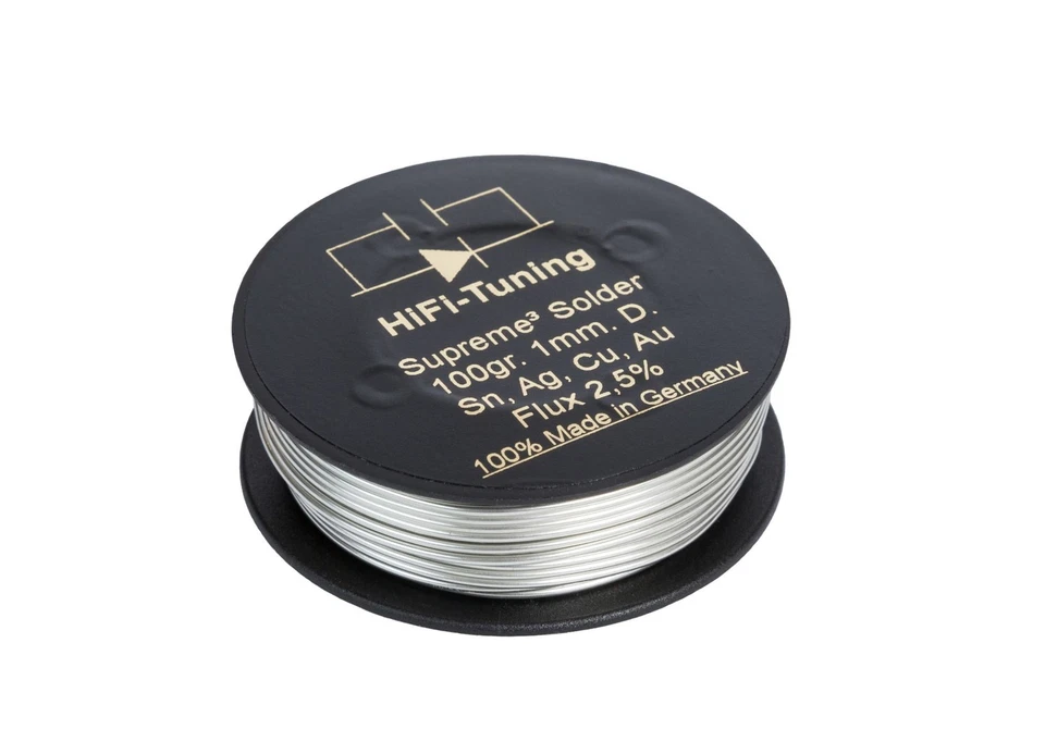 SUPREME³ SOLDER Lötzinn - Hifi Tuning - Premium Qualität für Audiophiles