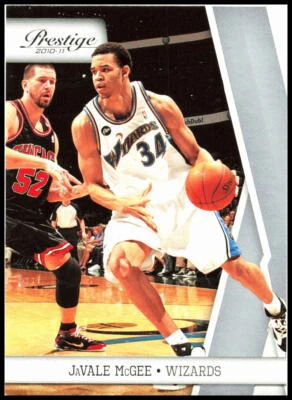 JaVale McGee #119 2010-11 Panini Prestige Base Wizards B0164A Foto 1 de 2