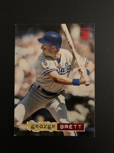 1994 Topps Stadium Club #5 George Brett Kansas City Royals