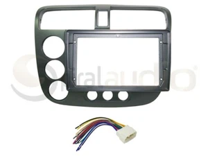Radio Stereo Dash Kit for 9-INCH Aftermarket Radio Install + Wire Harness HO51 - Picture 1 of 2