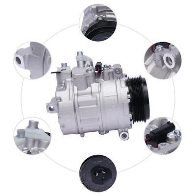 A/C Compressor & Clutch OEM# For 2000-2012 Mercedes-Benz GL/ML/R320 350 GL/ML450 - Image 1 of 4