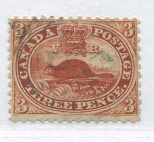 Canada 1859 perforated 3d choice used - Bild 1 von 1