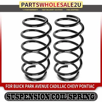 2x Front Coil Springs for Buick Riviera Chevy Venture Cadillac Seville Pontiac - Image 1 of 4