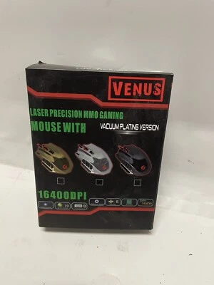 UtechSmart Venus 16400 DPI High Precision Laser MMO Gaming Mouse - Image 1 of 4