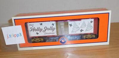 Lionel 2128180 Holly Jolly Christmas 2021 Music Boxcar #21 O Gauge Train Carols - Image 1 of 4