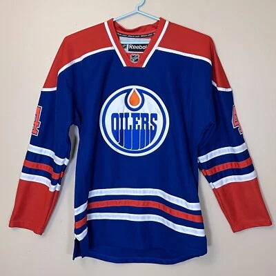 Reebok CCM Edmonton Oilers Jersey - Men's Size 52 - Blue Orange - Image 1 of 4