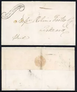 Re Guglielmo IV 14 marzo 1831 involucro con rotolato Pagato al Tavistock timbro a mano - Foto 1 di 1