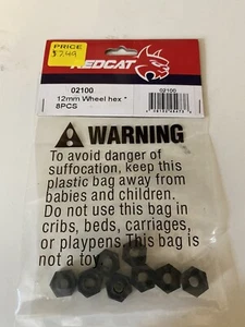 02100 12mm Wheel hex 8pcs - Picture 1 of 1