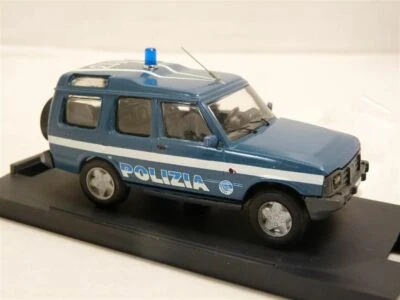 PB 1/43 1990 Land Rover Discovery SWB Police Polizia Handmade Resin Model Car - Image 1 of 2