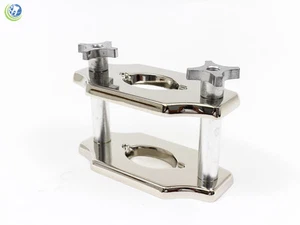 Dental Lab Reline Jig Single Compress Press Operational Equipment Simple Chrome - Picture 1 of 5