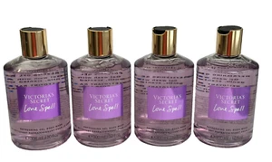 4 VICTORIA'S SECRET LOVE SPELL REFRESHING GEL BODY SHOWER GEL WASH 10 FL OZ NEW - Picture 1 of 7