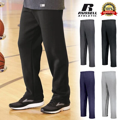 Russell Athletic Mens Dri-Power Open Bottom Sweatpants With Pockets S-4XL 596HBM - Image 1 of 2