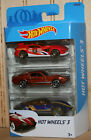 Hot Wheels 67 FORD SHELBY GT-500 2018 Brown Multipack Exclusive Unopened 3 Pack