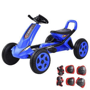 Kinder Go-Kart mit Handbremse & verstellbarem Sitz, Vorwärts-/Rückwärtsgang-- - Bild 1 von 13