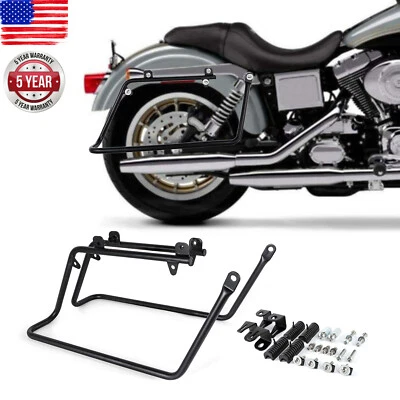 Juego de soportes de conversión de alforjas duras para Harley Dyna 2008-2017 EE. UU. Foto 1 de 4
