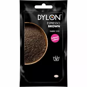 Dylon Hand Wash Fabric Dye 250g, Espresso Brown - Picture 1 of 1