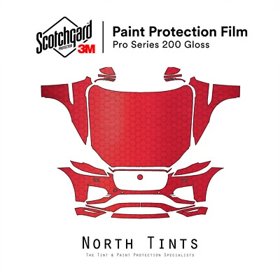 Jaguar F-Pace 2021-2026 Serie 3M PRO Película de protección de pintura precortada Sujetador transparente PPF Foto 1 de 4