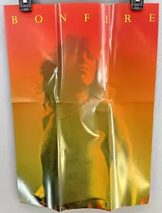 AC/DC "BONFIRE" PROMO POSTER - Australian Heavy Metal Music - Picture 1 of 3