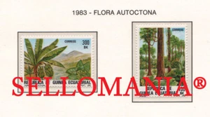 1983 FLORA BOSQUE PALMERA FOREST PLANTS 47 / 48 ** MNH GUINEA ECUATORIAL TC21937 - Picture 1 of 1