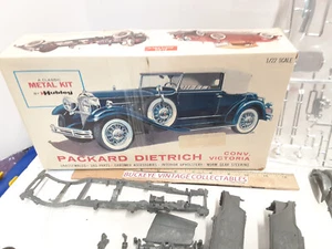 Kit metallo vintage 1964 Hubley modello 1:22 Packard Dietrich convertibile Victoria - Foto 1 di 15