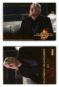 Plutarch Heavensbee #31 The Hunger Games Catching Fire 2013 NECA Card - Picture 1 of 1