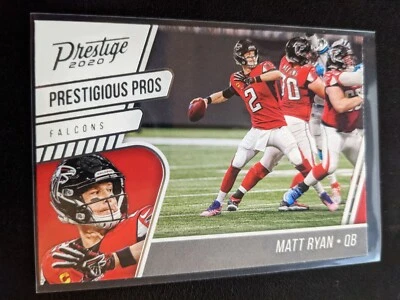 Matt Ryan 2020 Prestigious Pros Card #Pp-mr Falcons - Image 1 of 2